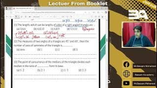 geometry for third prep : solving model 5